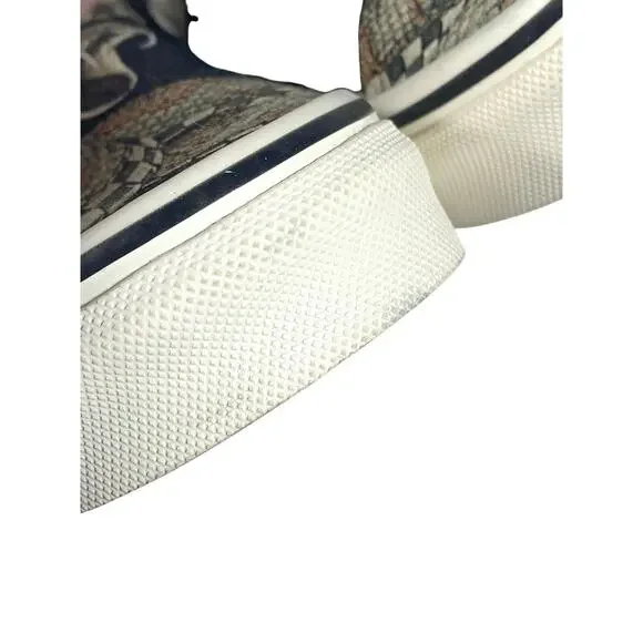 Vans Desert Cobra Snake Low Slip On Shoes Womens 5 Skater Grunge Y2K Reptile Mob - Picture 10 of 11